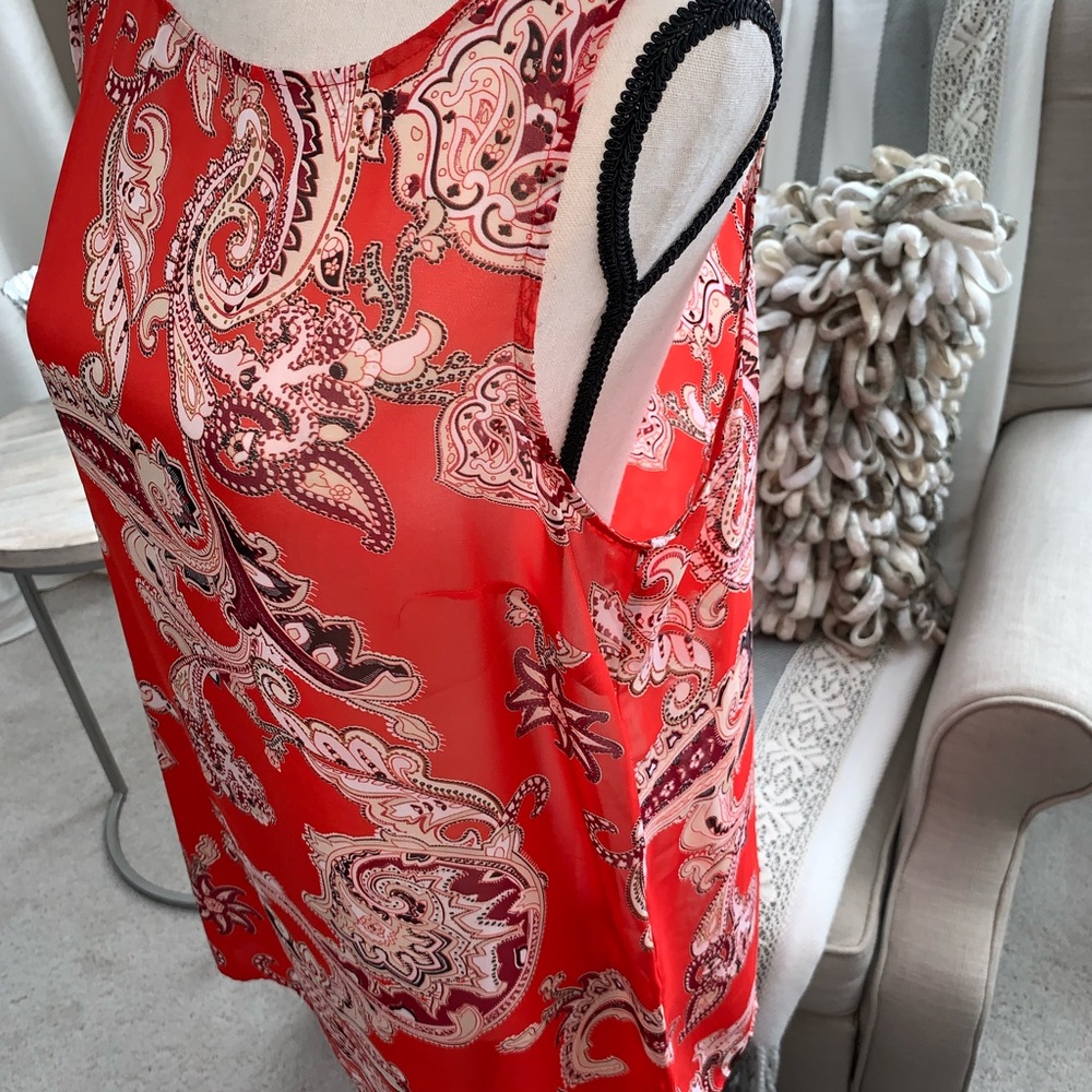 Red Multi Top - Picture 7 of 8